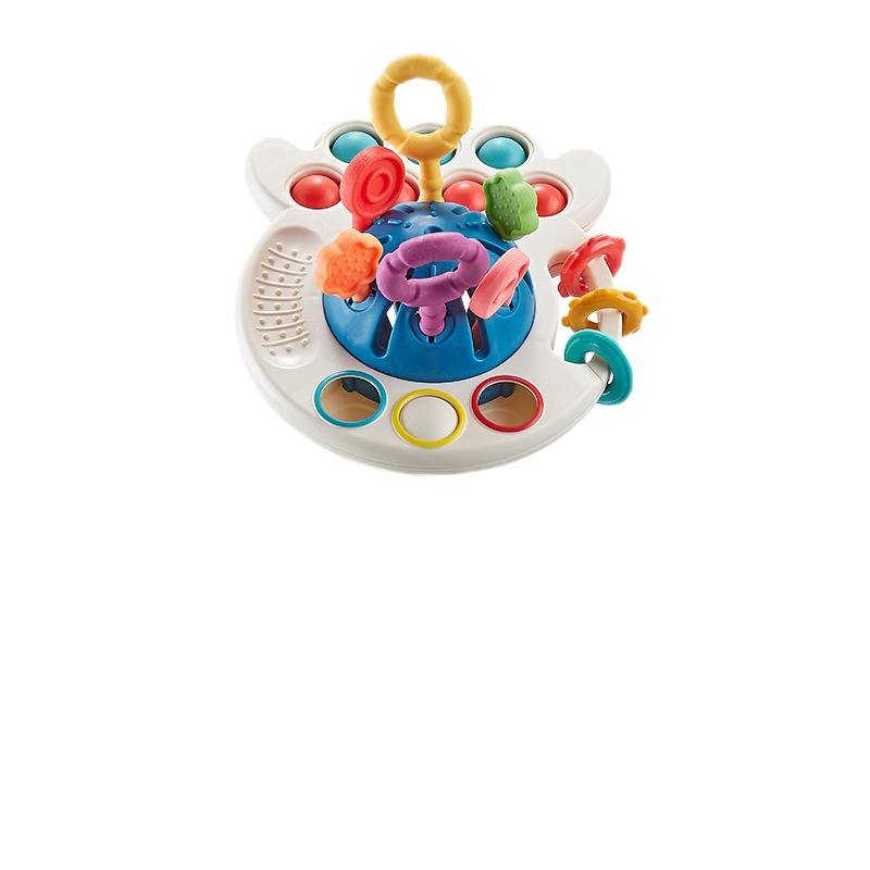 Nuevo pulpo transfronterizo para niños Lala Le andador divertido ejercicio de agarre de presión