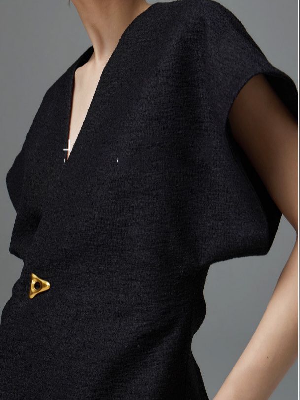 Artículo de moda Cool chic elegante cintura adelgazante un botón asimétrico traje chaleco sin mangas para las mujeres image 6