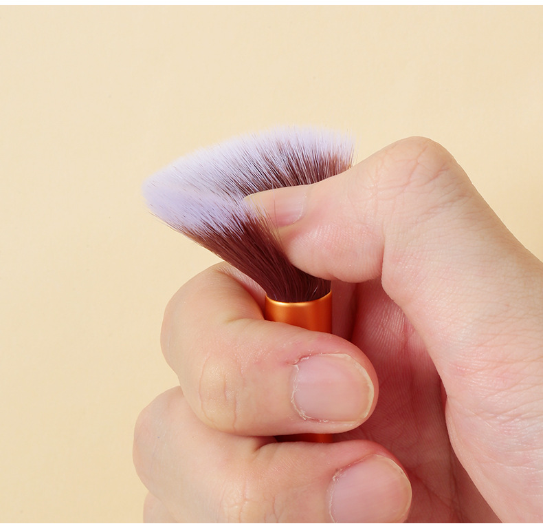 LMLTOP Makeup Brush Set of 5 pieces: Setting, loose brush, eyelash comb, Eyebrow Brush, Eyeshadow Brush TOP-035 undefined