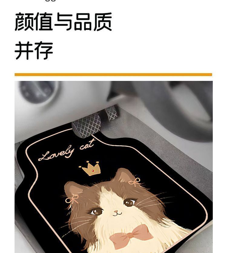 Cute cartoon non-slip four seasons universal non-slip car mat diatom mud car mat dirt-resistant wear-resistant car protection mat