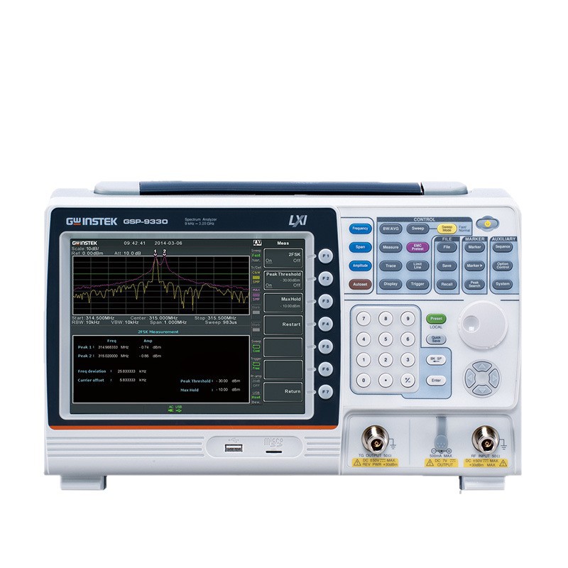 ��γGWINSTEK �ֱֳ�ЯƵ�׷�����GSP-9330/-9330B/818/830