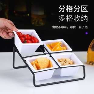 KTV Bar Restaurant Fruit Plate Special Nordic ins Split Snack Plate Nuts Dried Fruit Fruit Creative Snack Plate