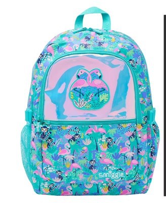 Australia smiggle mochila escolar para estudiantes de primaria y secundaria mochila para niños bolsa de ocio al aire libre mochila de dibujos animados de gran capacidad