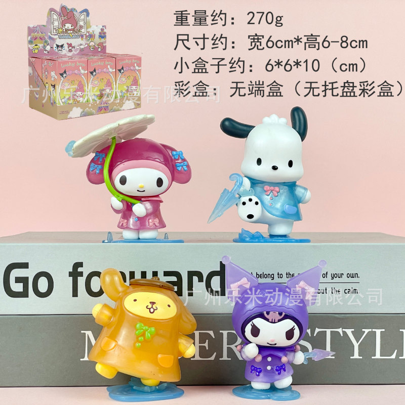 包邮凯蒂猫KT潮玩盲盒公仔手办桌面汽车载摆件少女心生日礼物|undefined