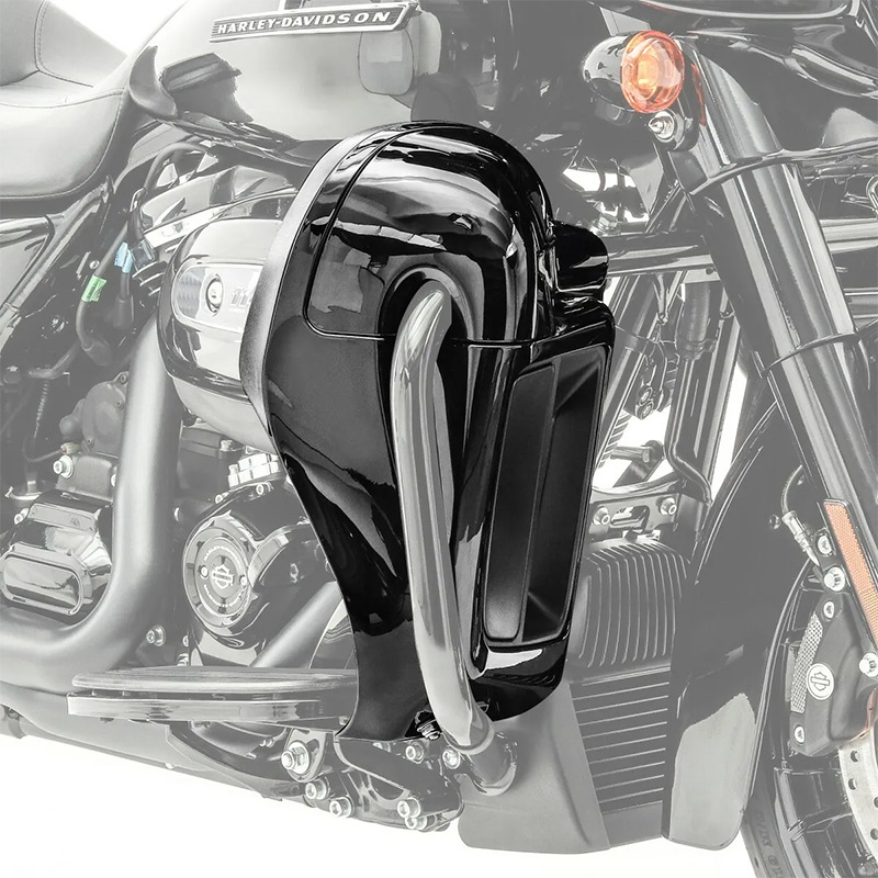 Motorcycle Guard Bars Are Suitable for Harley 18-26 Softtail Black Frame Bars, and Can Be Equipped with Travel Leg Guards