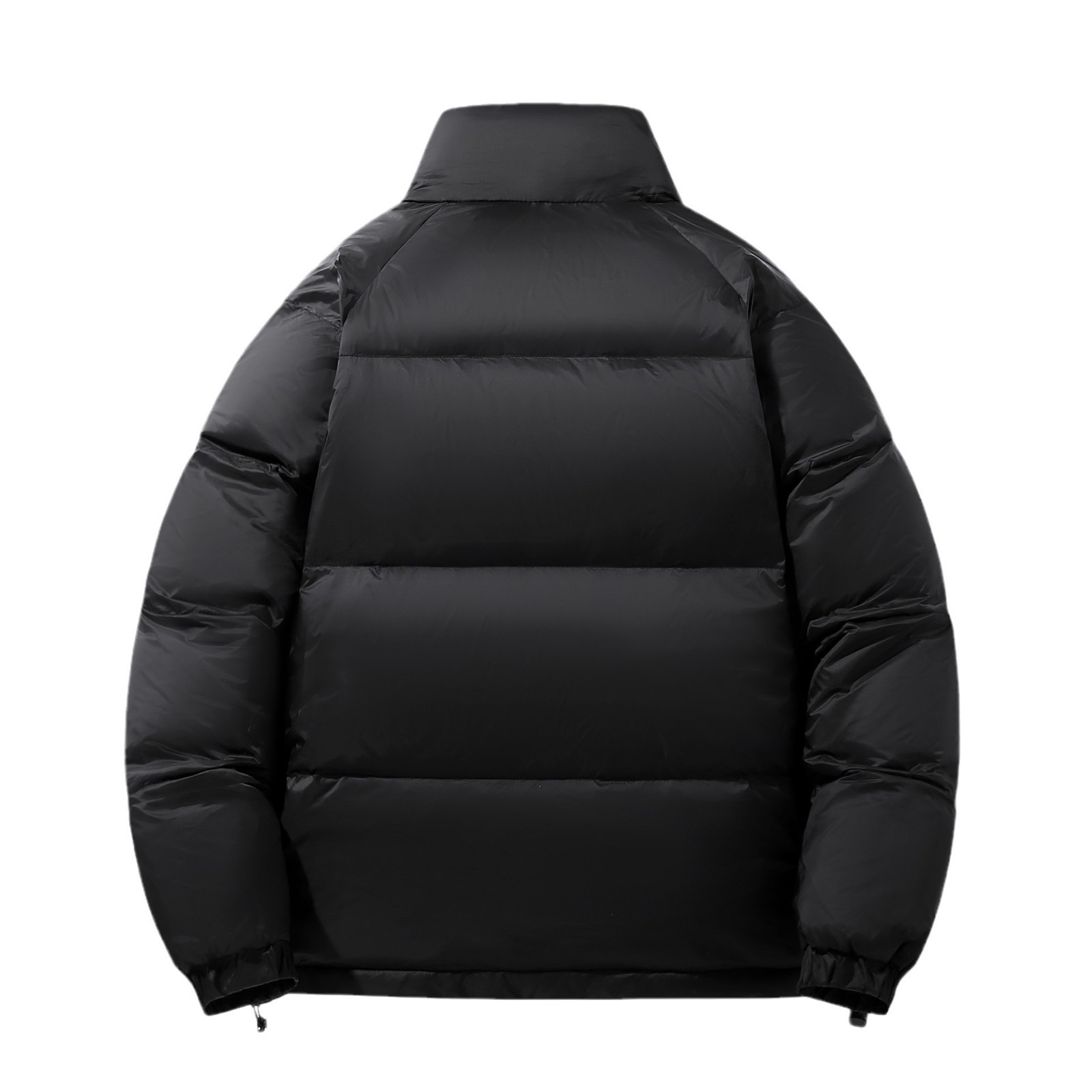 Down men's winter new duck down trendy brand short style stand up collar casual top thickened loose couple warm jacket_voghion.com