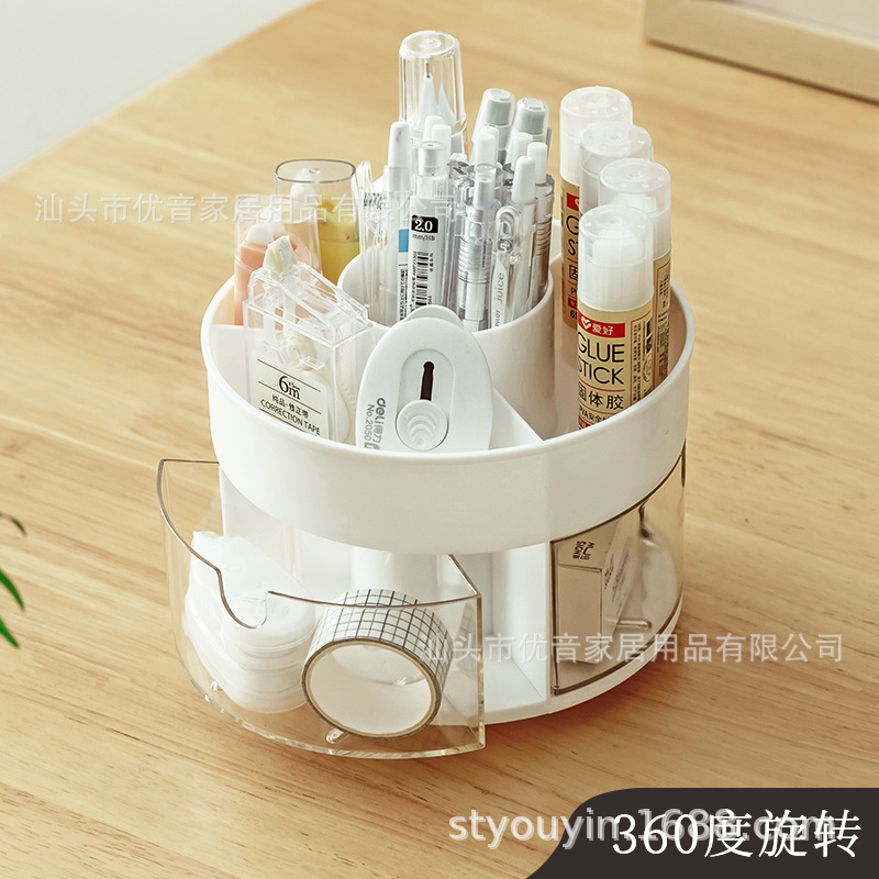 데스크탑 문구 저장 상자 펜 홀더 다기능 학생 대용량 사무실 노트 손 계정 마무리 보관