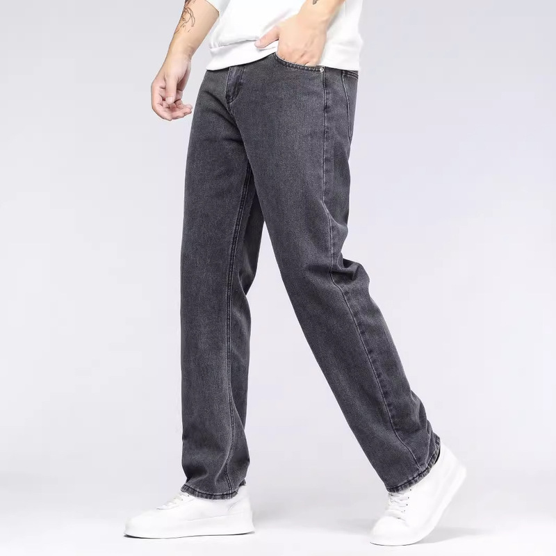 Men's plus size Lengthen Pants Men's Lengthen Workwear Jeans Four Seasons