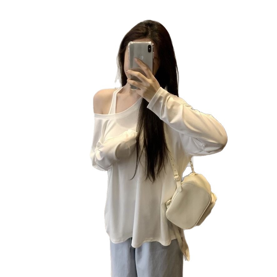 Conjunto de 2 Piezas de Camiseta de Protección Solar para Mujer de Poliéster, Set de 2 Piezas, UPF30 controls image 6
