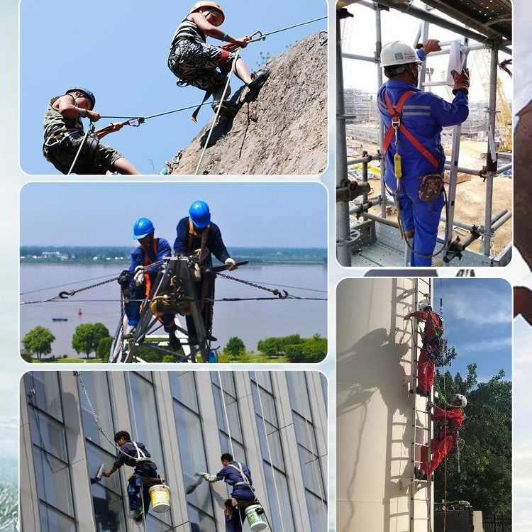 Montañismo Equipo de escalada en roca Cuerda anti-Perdida Cuerda elástica Herramienta de trabajo aéreo Cuerda telescópica anti-caída Cuerda colgante Hebilla perdida Cuerda