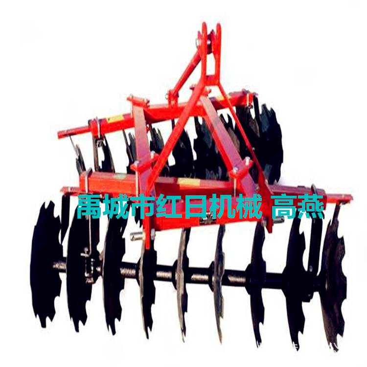 圆盘耙厂家轻耙悬挂圆盘片耙14片圆盘耙1BQX 1.3拖拉机圆盘耙