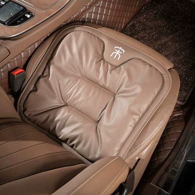 Applicable to BYD Song plus car seat cushion song plusdmi song max car ev anti-fouling cushion four seasons Universal (Headrest) - song-chestnut-brown-front-row-sheet