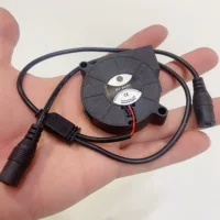 5CM 5015 вентилятор 5V центробежный турбинный вентилятор с интерфейсом питания DC5.5 для использования своими руками