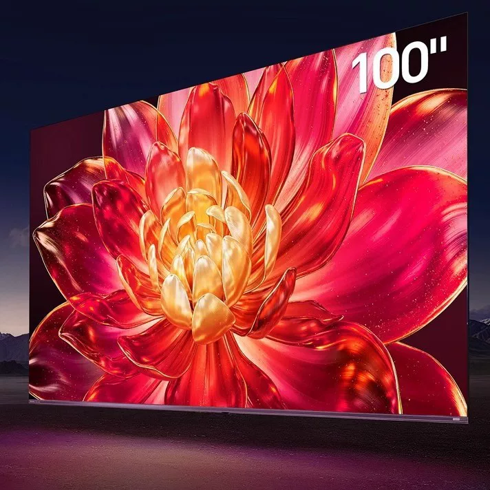 Телевизор Hisense Xiaomo 100" с превосходным изображением, чип Xinxin, U+ MiniLED, HD ЖК-экран