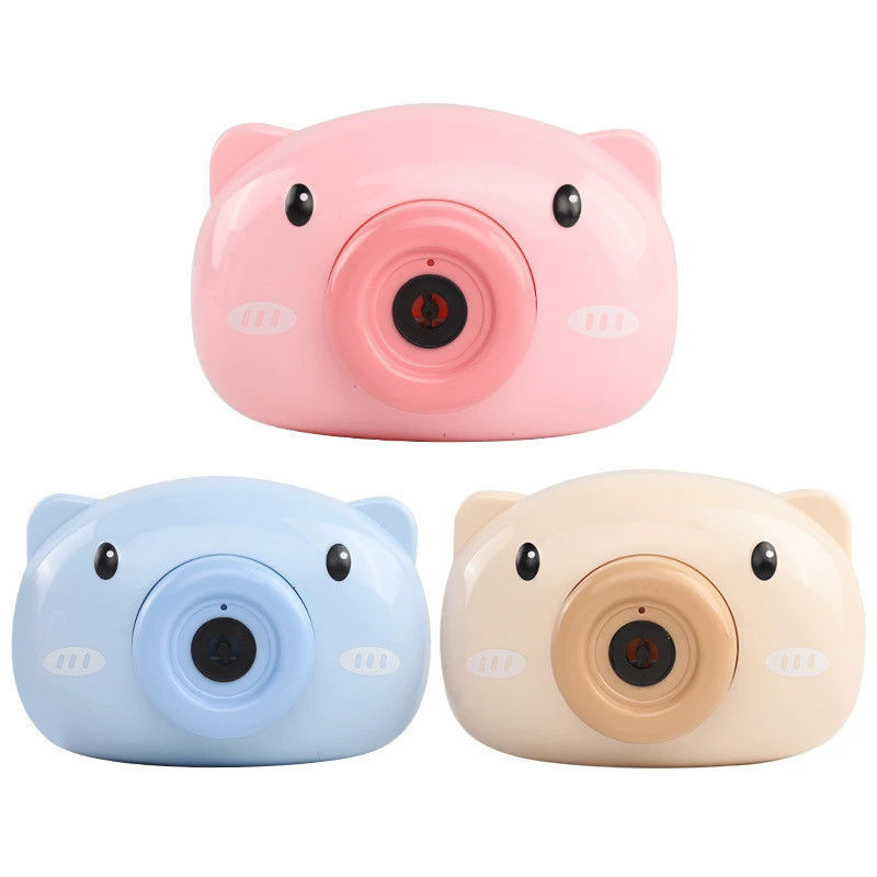 電気音楽子供用カメラバブルマシンインターネット有名人バッテリーおもちゃかわいい豚の外観全自動エンターテイメントギフト|undefined