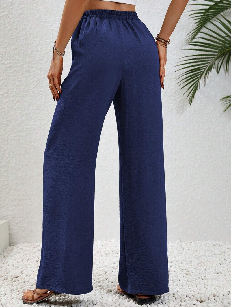 Women's Daily Streetwear Solid Color Full Length Casual Pants Straight Pants display picture 59