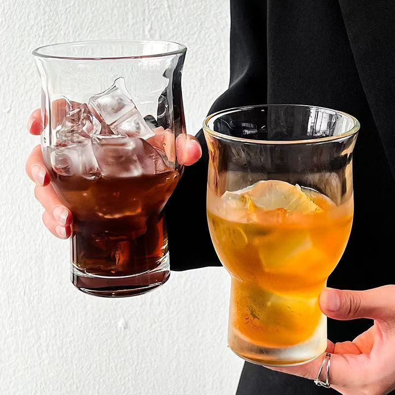批发大容量玻璃杯果汁杯冰美式咖啡杯酒杯啤酒杯饮品饮料杯子