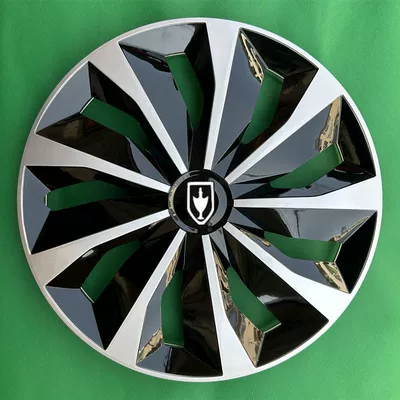 Tire Caps, Decorative Covers, Tire Covers, Spare wheel cover - standard-tt-model-black-silver-1-piece