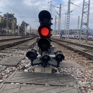 Railway Shunting Signal Short-Tall Aluminum Alloy Mechanism Led Light-Emitting Disc Route Indicator