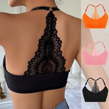 W 47716 Adjustable Straps Lace Bra ��˿���� �羳ŷ������ѷ��