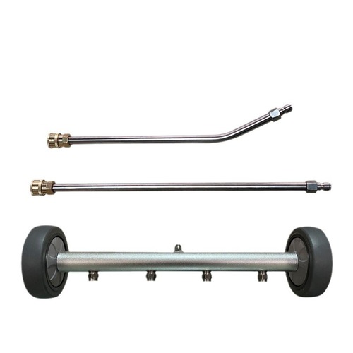 Cross-border new car chassis nozzle road cleaning brush dual-function water broom road chassis dual-purpose cleaner