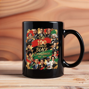 �����ɫ׿Խ��100 Years Black Excellence Mug
