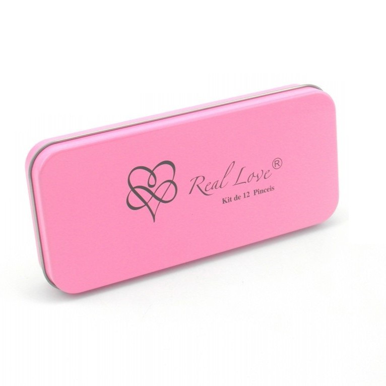 化妆品铁盒 彩色印刷睫毛膏包装盒 天地盖眼影马口铁盒子