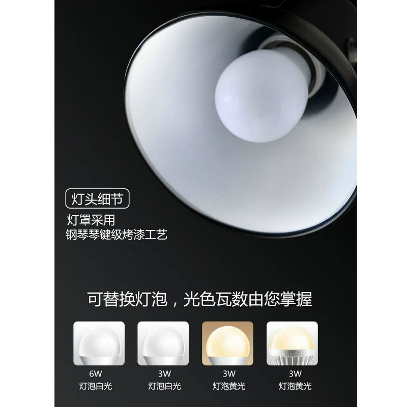 LED bulb for bed for desktop, work table lamp for office, eyes protection