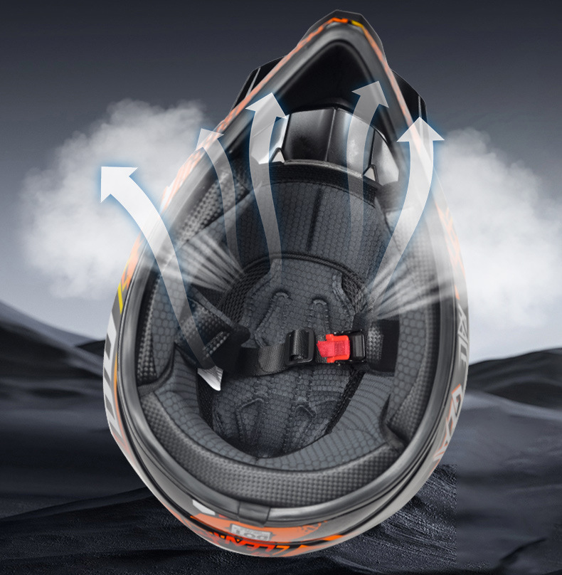 Cross-Border Supply of Dot Motorcycle Helmets, Off-Road Helmets, Mountain Bike Full-Face Helmets, Go-Kart Downhill Bicycle Helmets