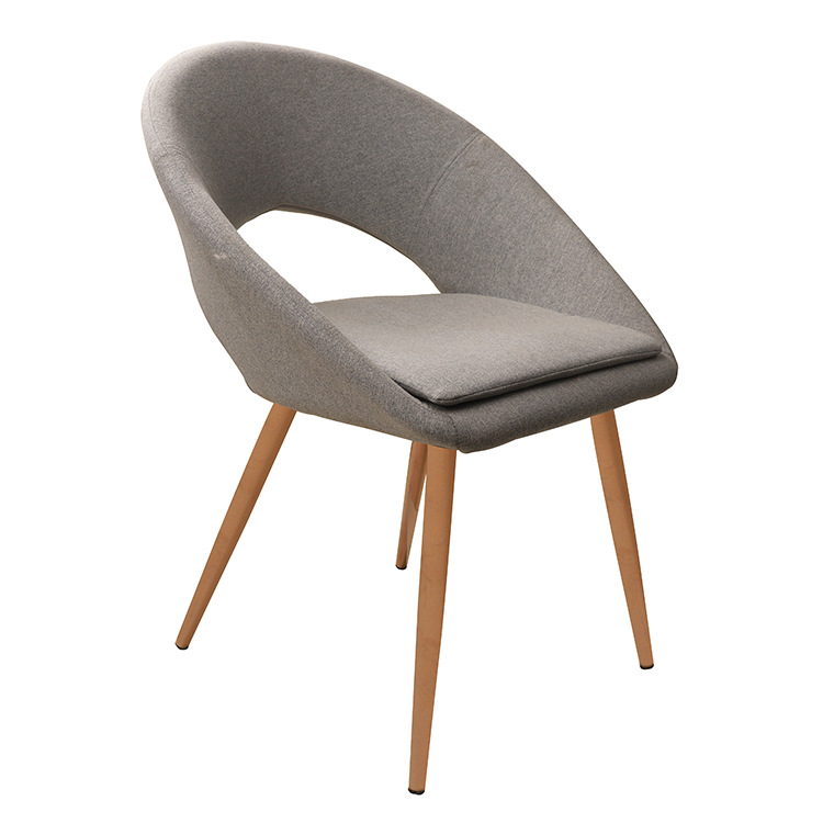 Silla de comedor nórdica simple, taburetes de respaldo modernos, sillas de lujo ligeras, sillas de comedor, sillas de hotel