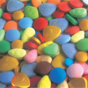 药用辅料包衣粉 胃溶水溶 肠溶醇溶 各种颜色包衣小包装1公斤起订