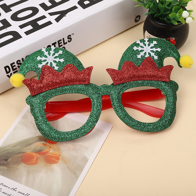 Green Elf Double Bevel Glasses