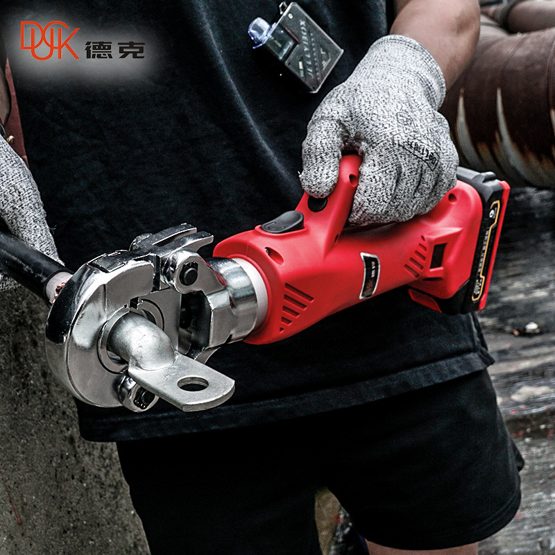 德克DUCK电动液压钳锂电压线钳压接钳充电式铜铝端子电缆剪铜鼻子