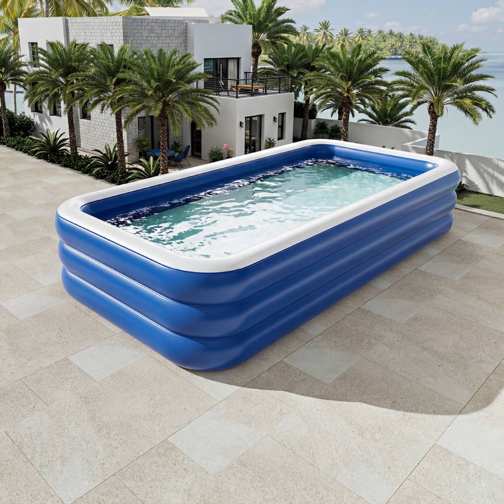 Inflatable swimming pool, 3meter, 3 floors