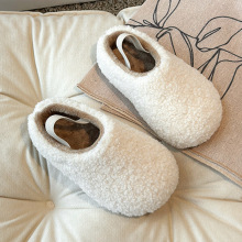 儿童棉拖鞋摇粒绒毛毛鞋女童棉鞋2025新款一脚蹬拖鞋宝宝童鞋包邮