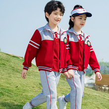新款校服套装小学生春秋装幼儿园毕业服老师园服棒球服儿童班服夏