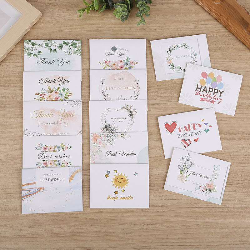 Postcard baking flower shop small greeting card card birthday…