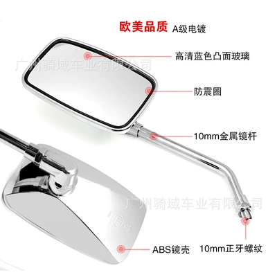 and Sapphire CB1300, Motorcycle rearview mirror