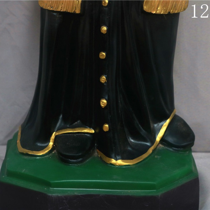 120cm San Francisco Sabillo santo decoración de la estatua de vidrio FRP decoración de la iglesia
