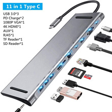 11��1usb-c �Uչ�]type-c�Dhdmi����־���USB3.0*3 RJ45ǧ�׾W��