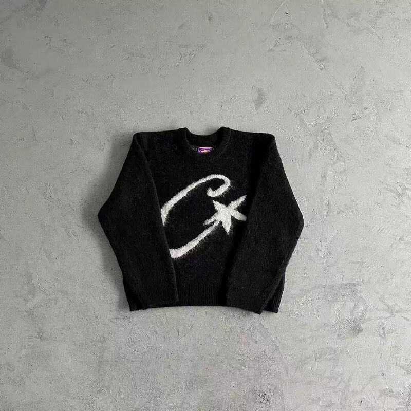 Cross-border Corteiz full series long-sleeve sweaters hip-hop autumn and winter casual fashion warm knitwear jackets for men and women Cross-border Corteiz full series long-sleeve sweaters hip-hop autumn and winter casual fashion warm knitwear jackets for men and women