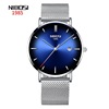 Fashionable swiss watch, waterproof calendar, ultra thin quartz men's watch, suitable for import