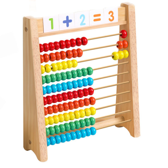 Children's Arithmetic Computing Rack Addition and Subtraction Learning Math Teaching Aid Arithmetic Bead Artifact Kindergarten Primary School Grade One