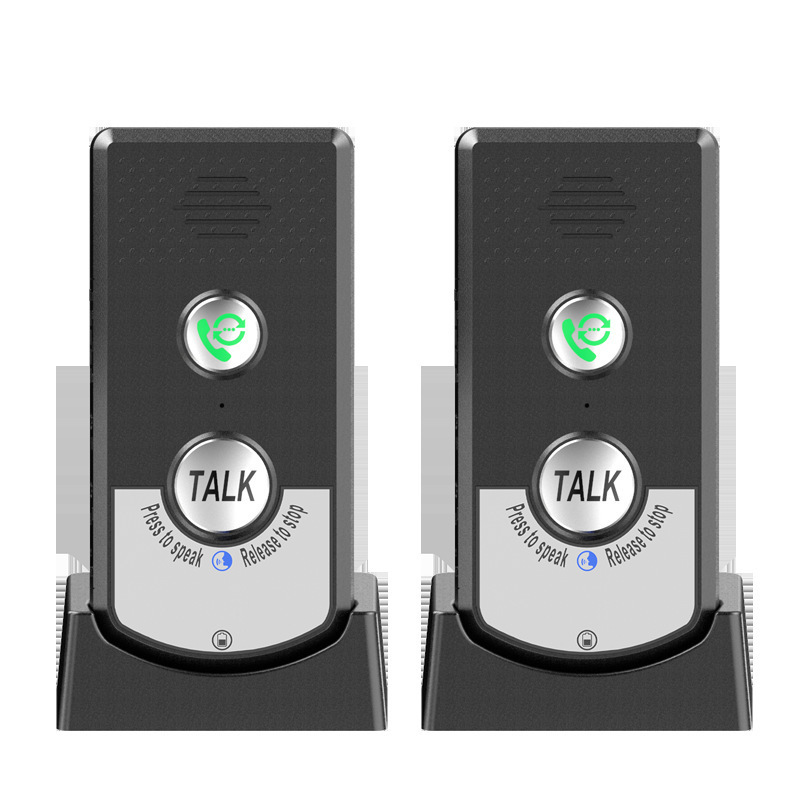 Cross-Border Wireless Two-Way Pager, Voice Intercom, Intercom Doorbell, Two Internal Units Installed