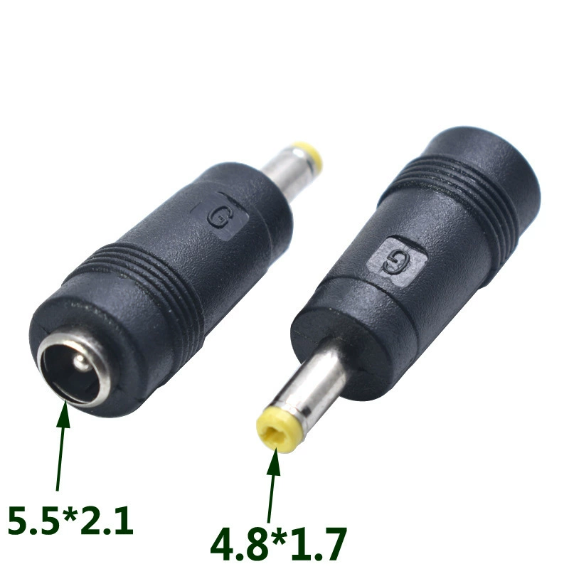 Применимо адаптер питания ноутбука dc5.5 * 2.1 материнский поворотный 4,8*1.7 адаптер HP