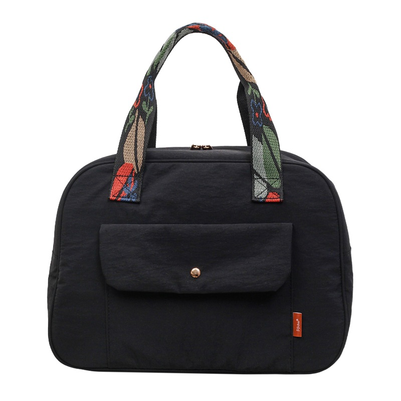 Bolso de mano de gran capacidad para mujeres 2026 bolso de brazo ligero simple de hombro para viajar bolso de viaje