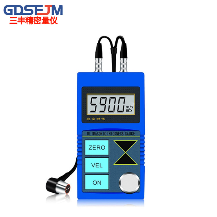 北京时代TT100超声波测厚仪电子数显金属钢板玻璃钢塑料厚度测量