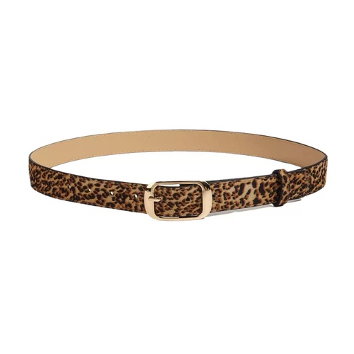 Women's Belt in Ins Style, Korean Universal Fashion, Decorative Jeans, Retro Leopard Print, Fine Belt for Women, Trendy