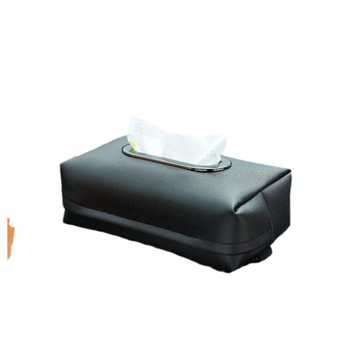 High-end suspension front seat decorative car tissue box dual-purpose hanger sunshade armrest box automotive tissue box