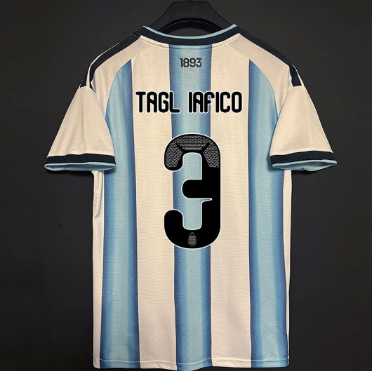 2627 Copa del Mundo Argentina fans edición de Messi 10 Dybala 21 camiseta de fútbol se puede enviar a través de la frontera